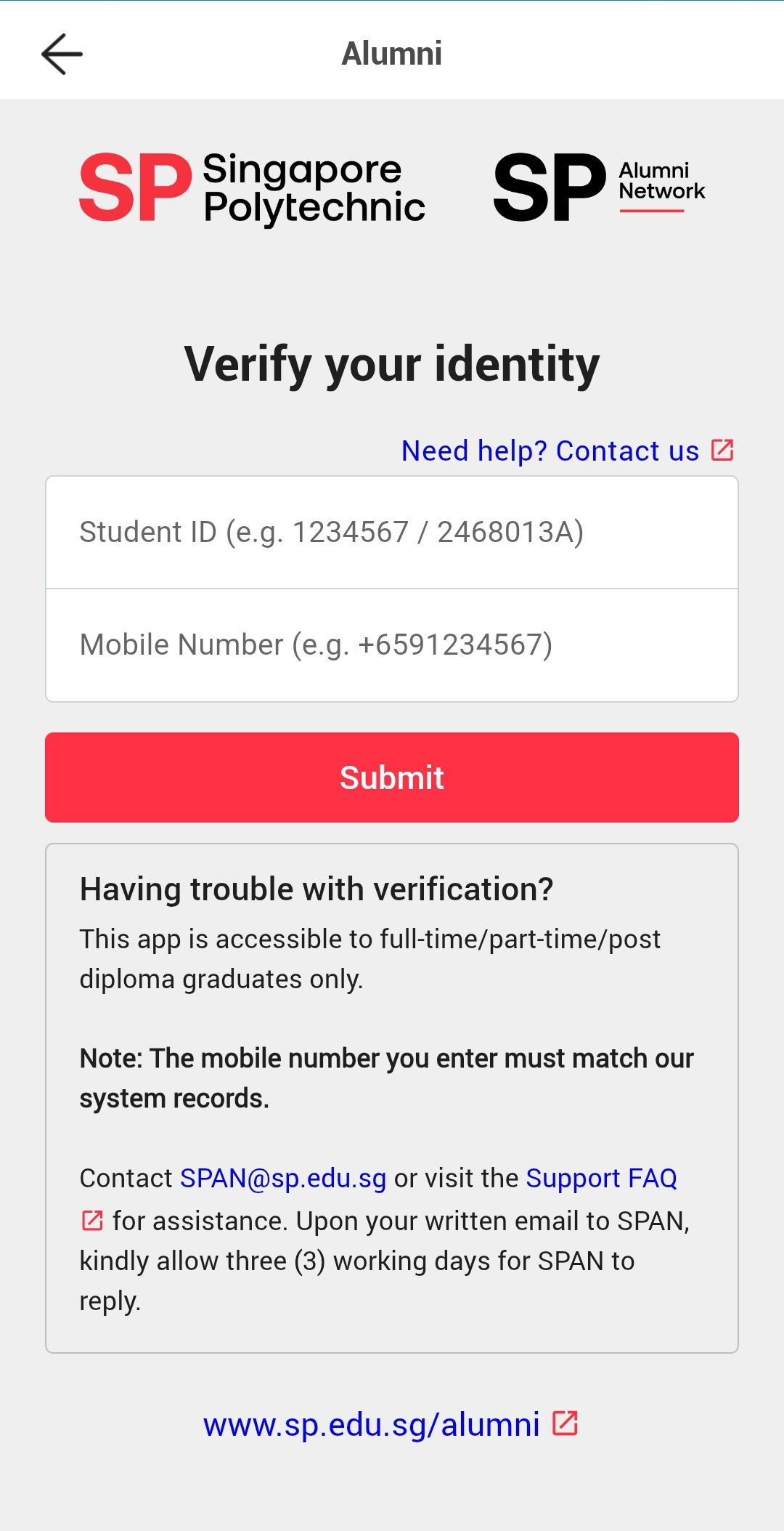 Alumni eCard Login 2