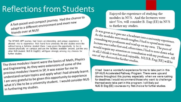 EEE app testimonials