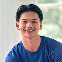 Photo of 2023 top graduate Jotham Wong Shin Yen