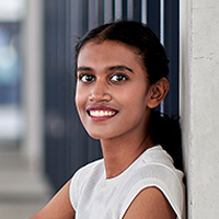 Photo of 2023 top graduate Nabillah Bee Binte Basheer Ahmad