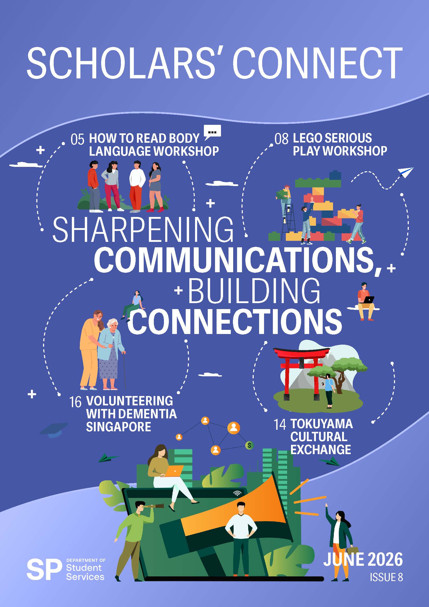 Cover image of Scholar's Connect Issue 8
